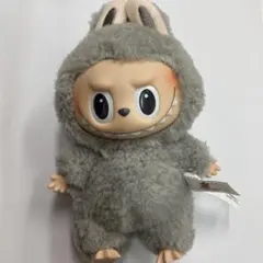 POP MART ラブブ グレー ぬいぐるみ キーホルダー