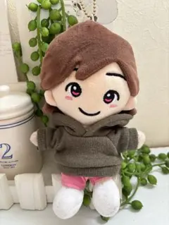 パーカー カーキ☆ちびぬい 服☆ハンドメイド なにわ男子 コスチューム 洋服