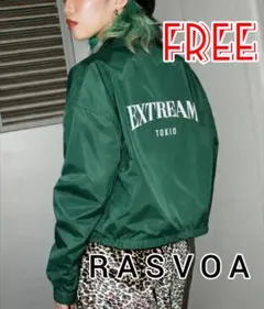 EXTREME バックプリント ショートコーチジャケット【RASVOA】のサムネイル