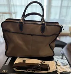 STEFANOMANO ビジネスバッグ 2WAY ベージュのサムネイル