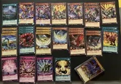 し*ん様 ラッシュデュエル 恐竜族 デッキパーツ 約52枚 まとめ売り ダイナー