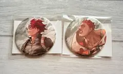 ヒロアカ 原画展 缶バッジ 轟焦凍　エンデヴァー