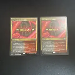 スティンガークイルの魔除け 2枚セット（プロモ）