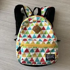 キッズ用リュック☆Kids Foret 三角柄 リュックのサムネイル