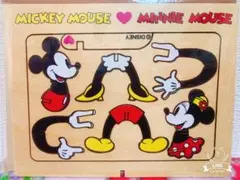 ミッキーマウス ミニーマウス フォトフレーム レトロ