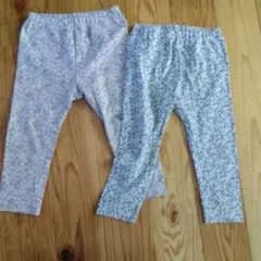 花柄パンツ 90サイズ 2枚セット