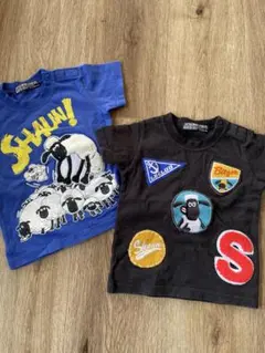 ひつじのショーン　Tシャツ2枚セット80cm