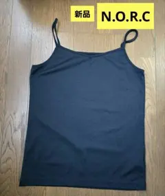 美品　N.O.R.C ノーク　キャミソール　黒　ブラック