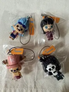 ワンピース　ストラップ　4点セット