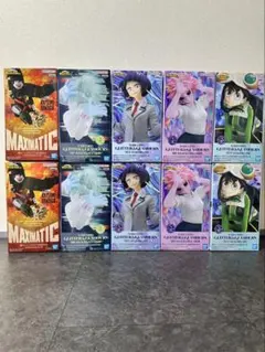 388】ヒロアカ フィギュア 10個 爆豪 葉隠 耳郎 芦戸 蛙吹 未開封