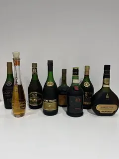 ナポレオンブランデーなど　8本セットのサムネイル