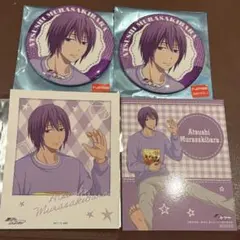 黒子のバスケ キャラポップストア 紫原敦 缶バッジ ブロマイド イラストシート