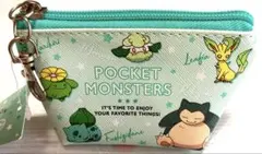 ポケモン ミントグリーン 舟型ポーチ