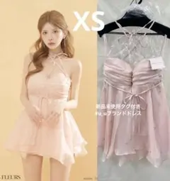 XSアイボリー4367ローブドフルールキャバドレスAngelR IRMA系 - メルカリ