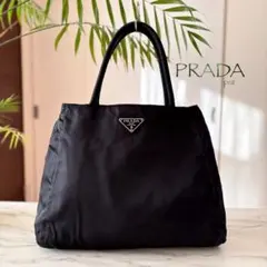 超美品 PRADA プラダ テスート トートバッグ