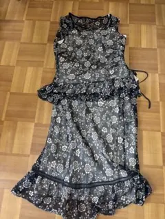 セットアップ　ブラウス&スカート　エレガント　ドレス　パーティ