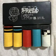 ドラえもん ゲームセット 1989年製ドンジャラのコインのサムネイル