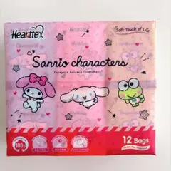 香港Heattex サンリオコラボ ポケットティッシュ 12個セットのサムネイル