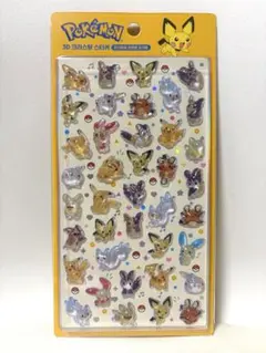 韓国限定　3Dステッカーシール　ポケモン