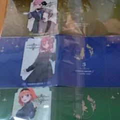 五等分の花嫁ブックカバー3枚セット シート付き