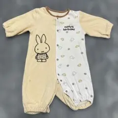 【ミッフィー】パイル地ツーウェイ、ドレスオール【50-70】