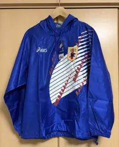 【新品タグ付】90s 日本代表 ピステ上下 L asics JFA公式 青