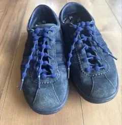 ネイビー　スエード スニーカー