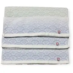 ⭐️新品⭐️今治タオル フェイスタオル 【3枚セット】青海波模様のサムネイル