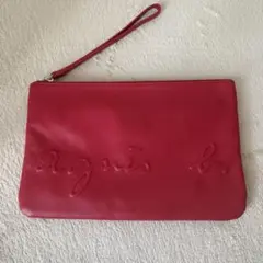 アニエスb 本革ポーチ