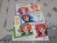 五等分の花嫁 クリアファイル 集合デザイン