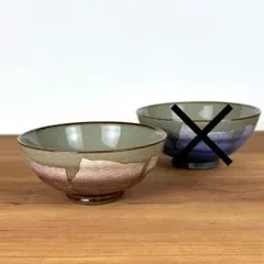 九谷焼　新品　銀彩　飯碗　紫のサムネイル