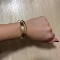 ゴールド　 バングル