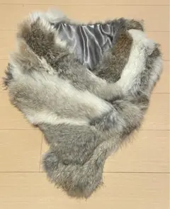 ラビット リアルファー　ティペット（毛皮襟巻き）　マフラー　ローリーズファーム