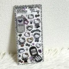 【新品未開封】 平成はっぴーフォンステッカー　黒ギャルキティ