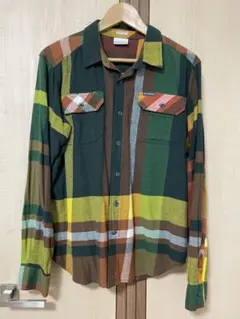 Columbia ネルシャツ　M