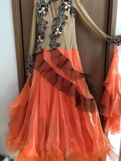 社交ダンスドレス　競技　デモ　パーティ用