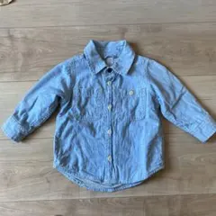 babyGap ライトブルー 長袖シャツ 70cm