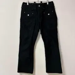 エドウィン　EXCLUSIVE VINTAGE MODEL フレアパンツ　黒　M