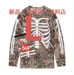 Supreme Hanes Bones Thermal Crew Camo L