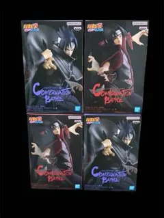 gigo限定 NARUTO ナルト フィギュア うちはサスケ うちはイタチ 4点