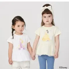 petit main アリエル・ラプンツェル Tシャツ 80cm 2枚セット