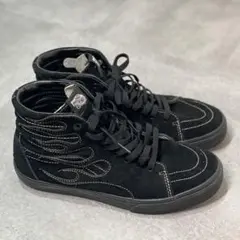 VANS バンズ　ファイヤー　V38CF FLAME　SK8-HI　BLACK