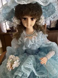 ジェニーフレンド27cmドール服 明るいグリーンのドレス - メルカリ