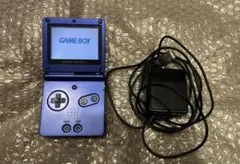 ゲームボーイアドバンスSP本体　ブルー　充電器付き