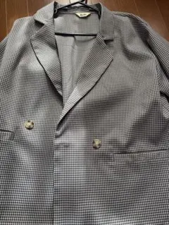 チェック柄 テーラードジャケット
