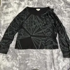 DIESEL ダイヤモンド柄 長袖カットソー