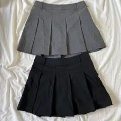 UNIQLO プリーツスコート 2枚セット Sサイズのサムネイル