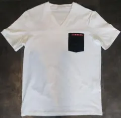 ☆美品☆ PRADA プラダ Vネック Tシャツのサムネイル