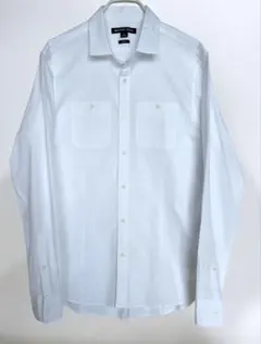 新品 マイケルコース 長袖シャツ 白 M スリムフィットのサムネイル