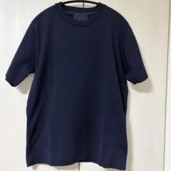 STUDIOUS 半袖Tシャツ ネイビー S 日本製 ステュディオスのサムネイル